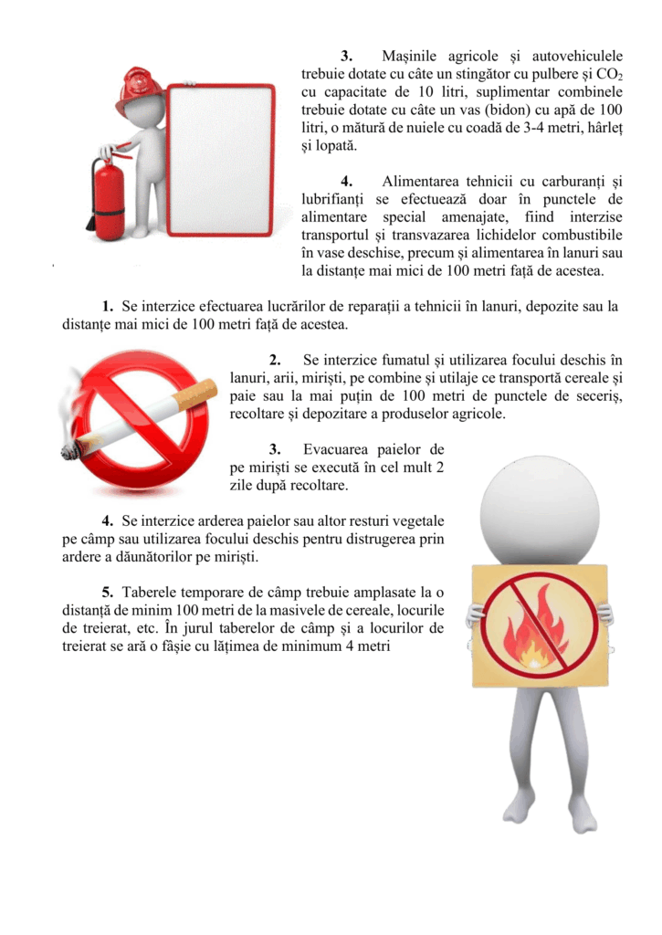 Recomandari Recoltarea RO-3