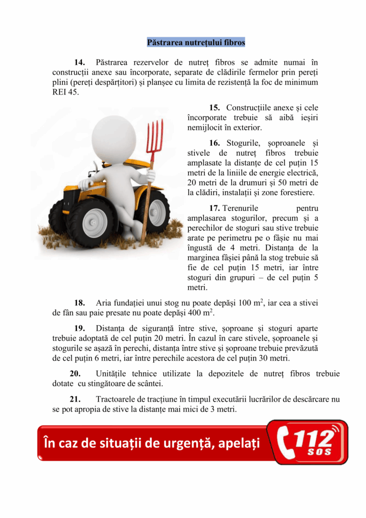 Recomandari Recoltarea RO-5